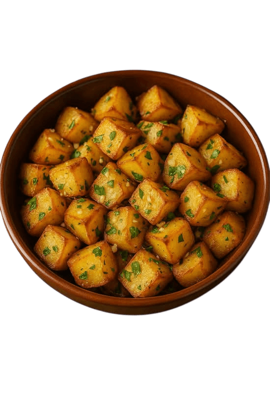 Patate à l'ail