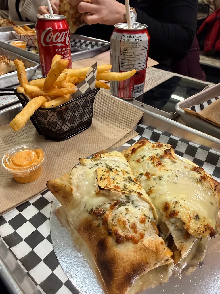 Pr\u00e9paration du tacos sur la plancha